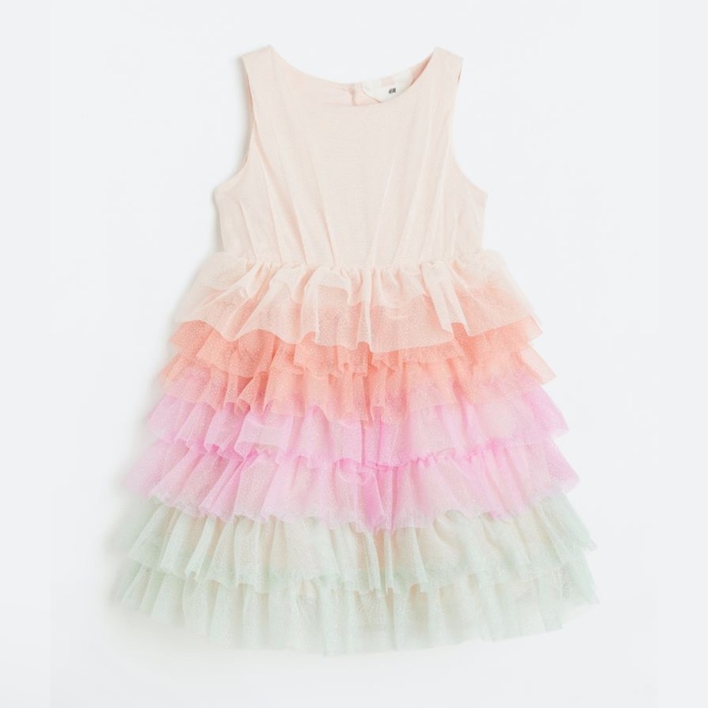 H&M Multicolor Layered Kids Dress